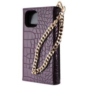 iDeal of Sweden Studio Clutch Wallet Case for iPhone 12 Pro Max - Plum Croco